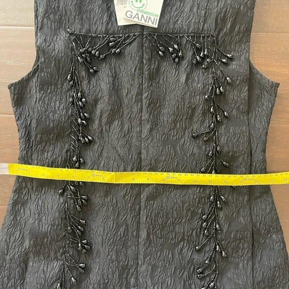 NWT Ganni Jacquard Dress Size 8 US (40 FR) - Picture 14 of 16